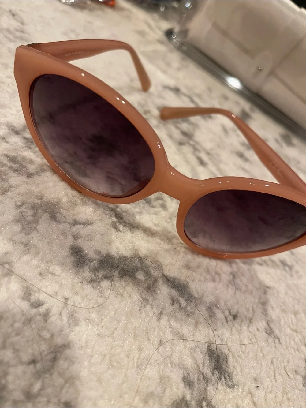 Cole Haan Round Pink Women's Sunglasses